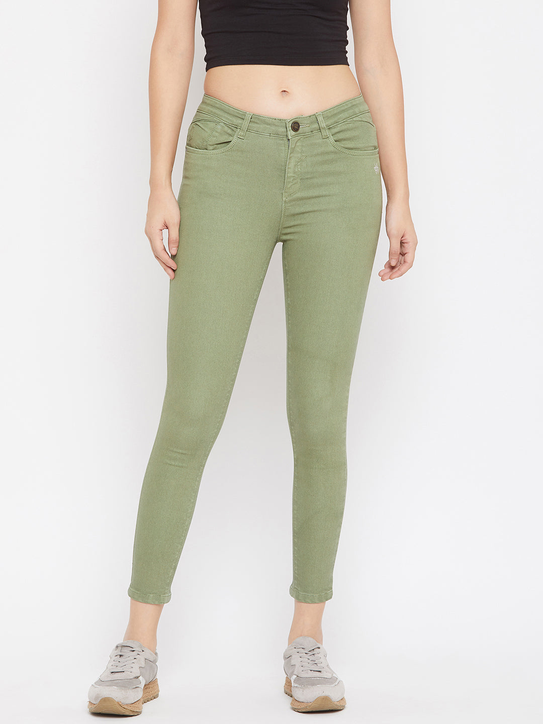 Olive Denim Superskinny - Women Jeans