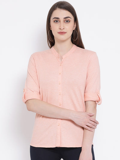 Pink Casual Top - Women Tops