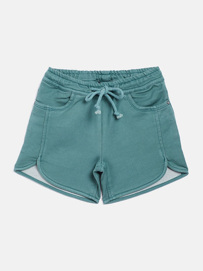 Green Hot Pant - Girls Shorts