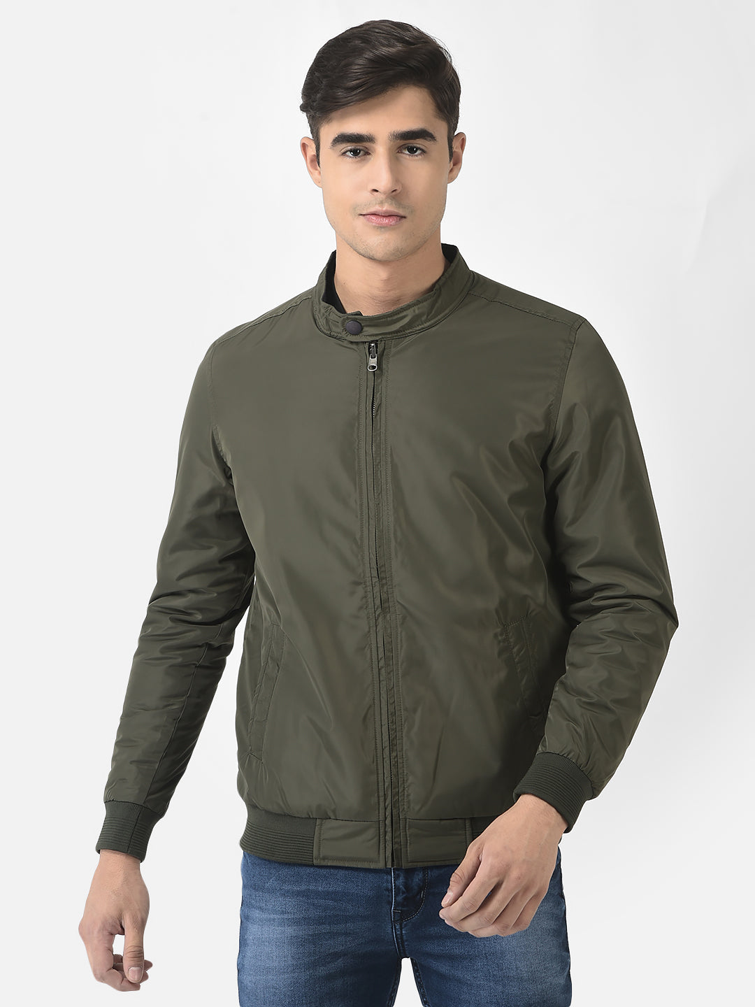  Reversible Bomber Jacket in Polyester