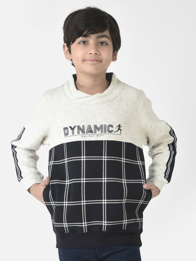  Navy Blue Dynamic Sweatshirt