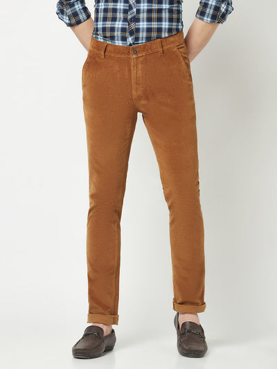  Khaki Corduroy Trousers