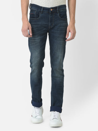 Blue Jeans with 5 Pocket Styling