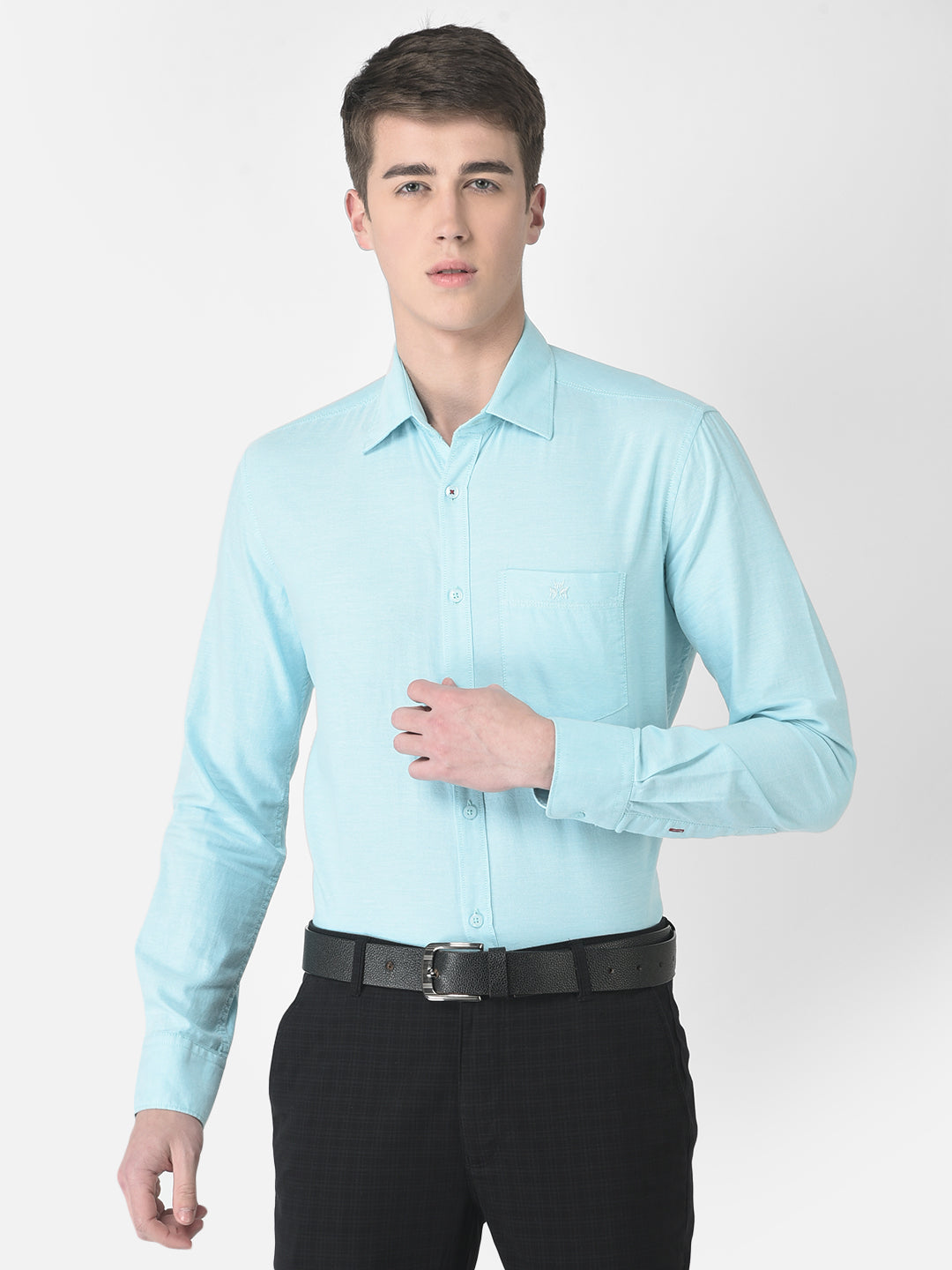  Turquoise Formal Shirt 