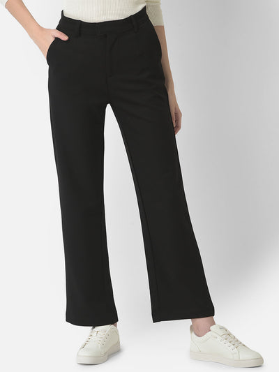  Black Wide-Leg Pants 