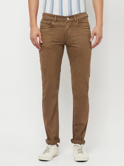 Brown Trousers - Men Trousers