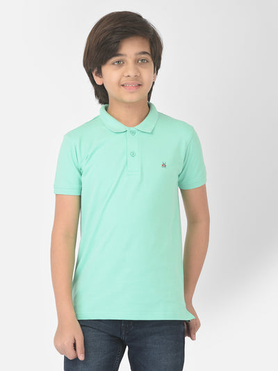 Mint Green Polo T-shirt - Boys T-Shirts