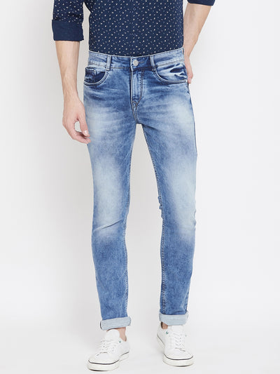 Blue Slim Fit Jeans - Men Jeans