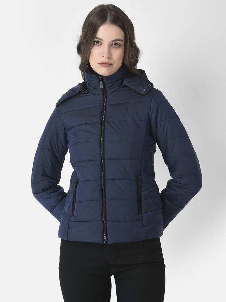  Royal Blue Padded Jacket