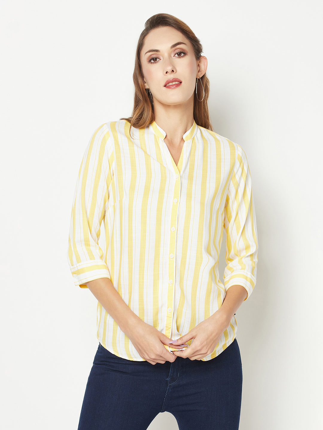  Yellow Striped Shirt