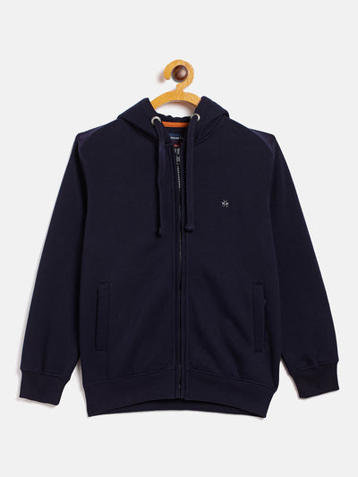 Navy Blue Hooded Sweatshirt - Boys Sweatshirts