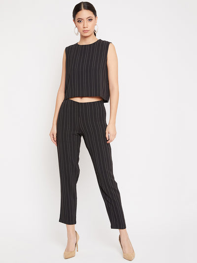 Striped Co-ord Set - Women Co-ord Sets