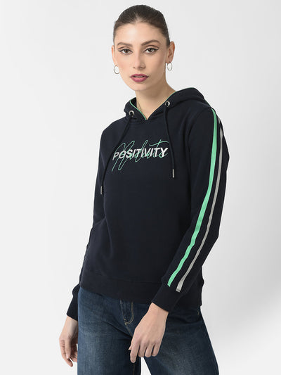  Navy Blue Positivity Sweatshirt 