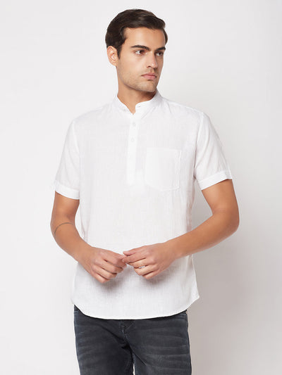  Simplistic White Kurta