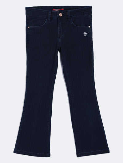 Blue Bootcut Jeans - Girls Jeans