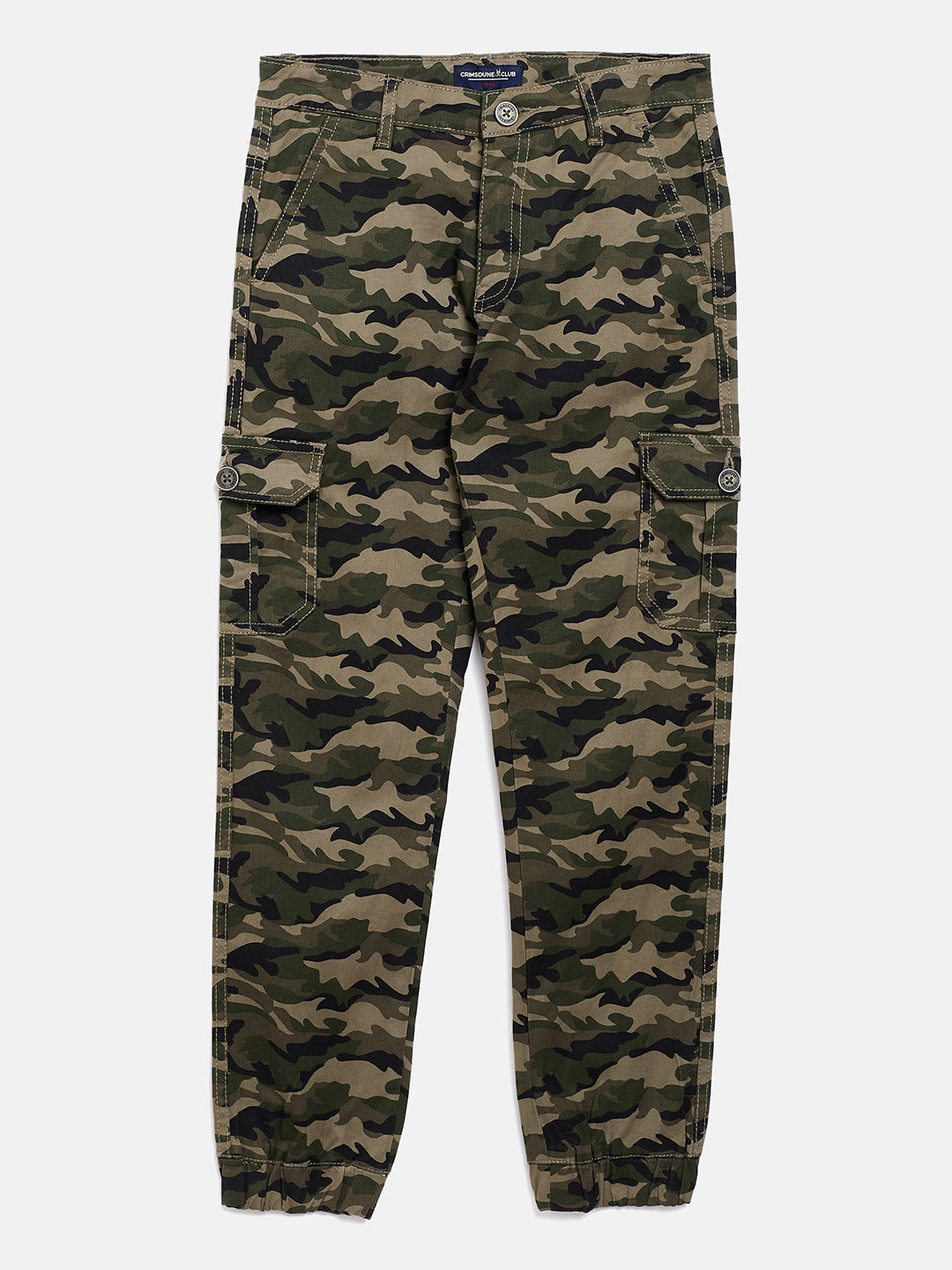 Olive Camouflage Trousers - Boys Trousers