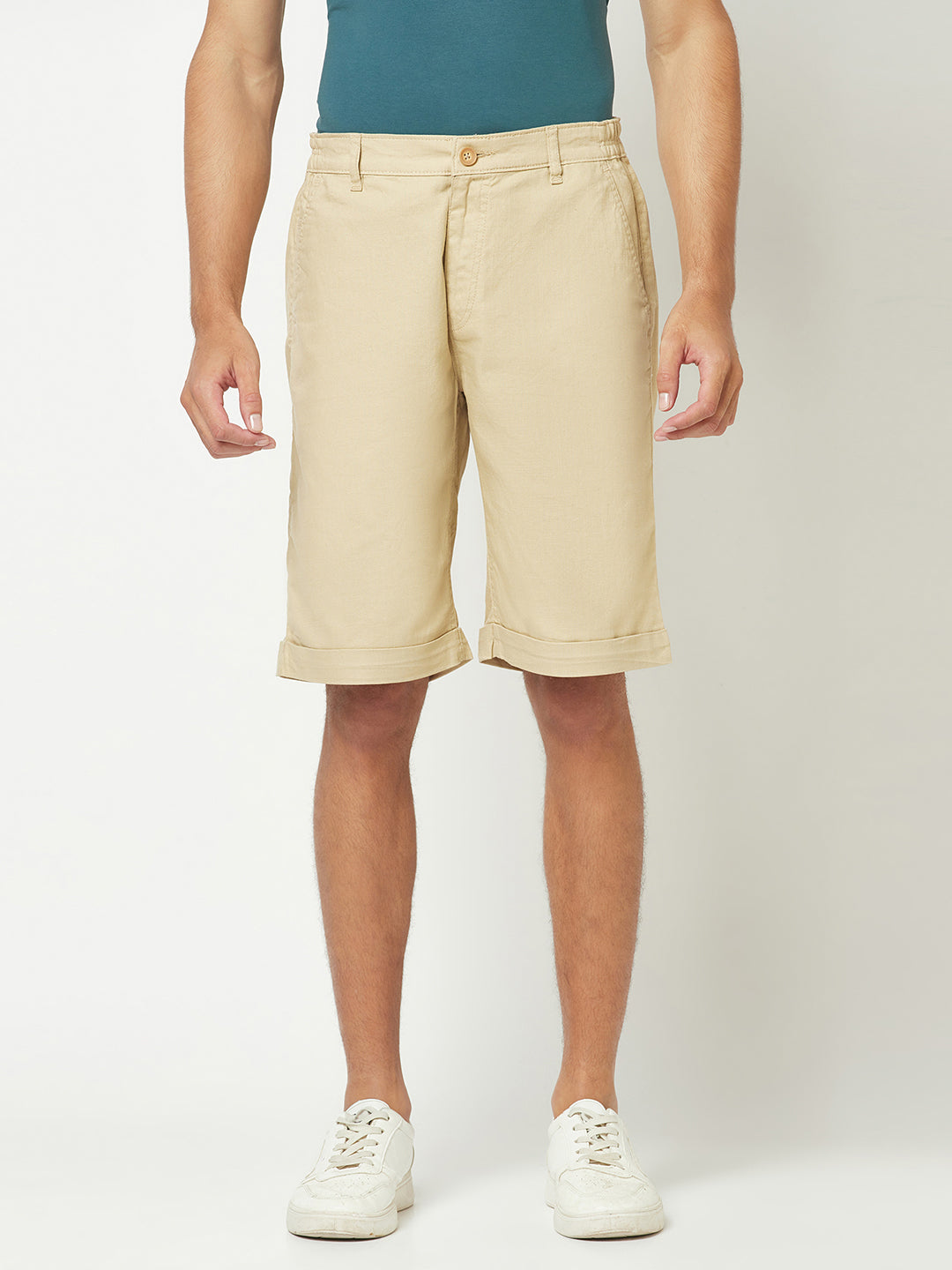  Basic Khaki Chino Shorts