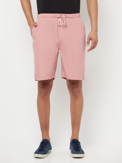 Pink Lounge Shorts - Men Lounge Shorts