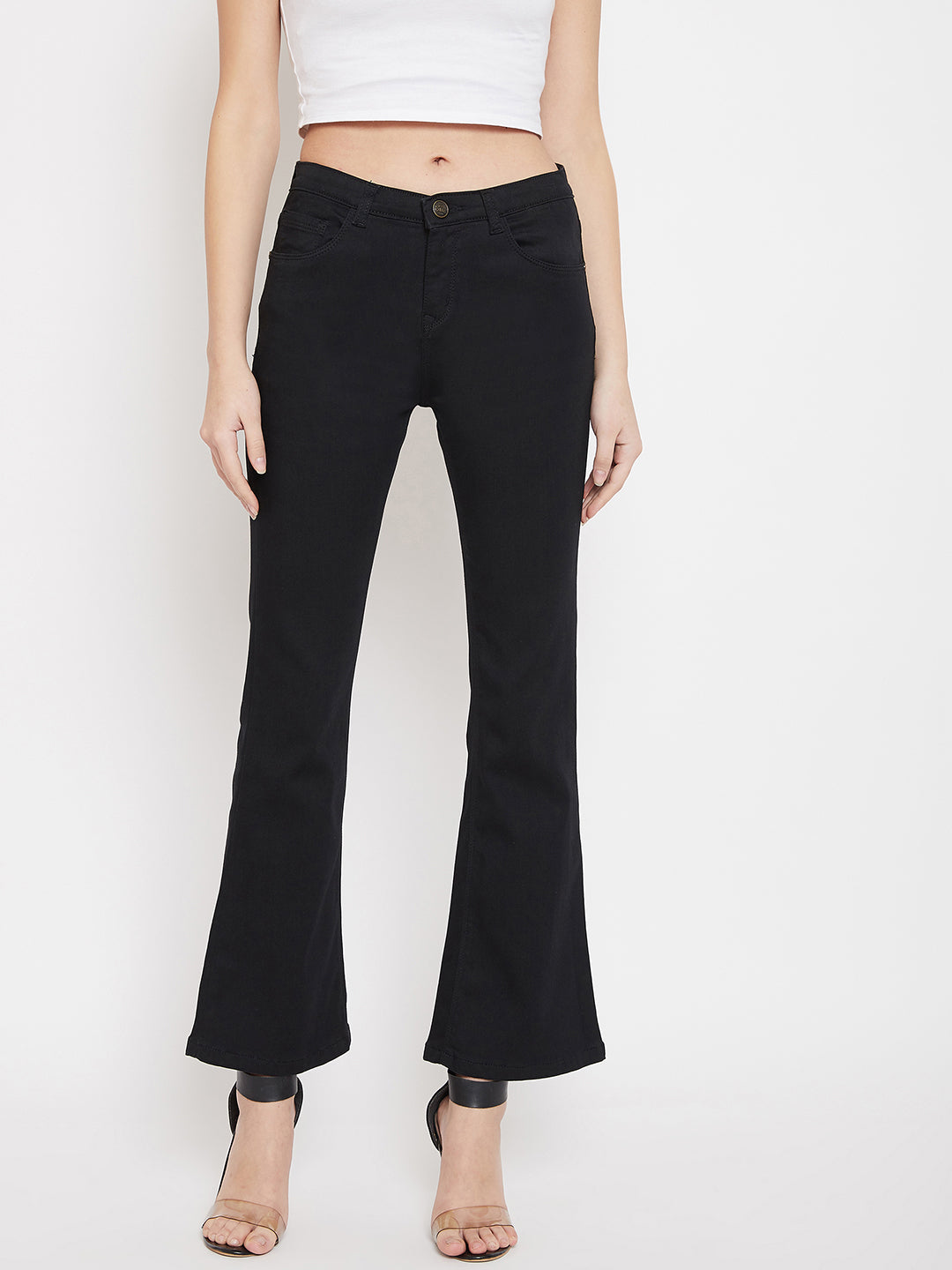 Black Bootcut Jeans - Women Jeans