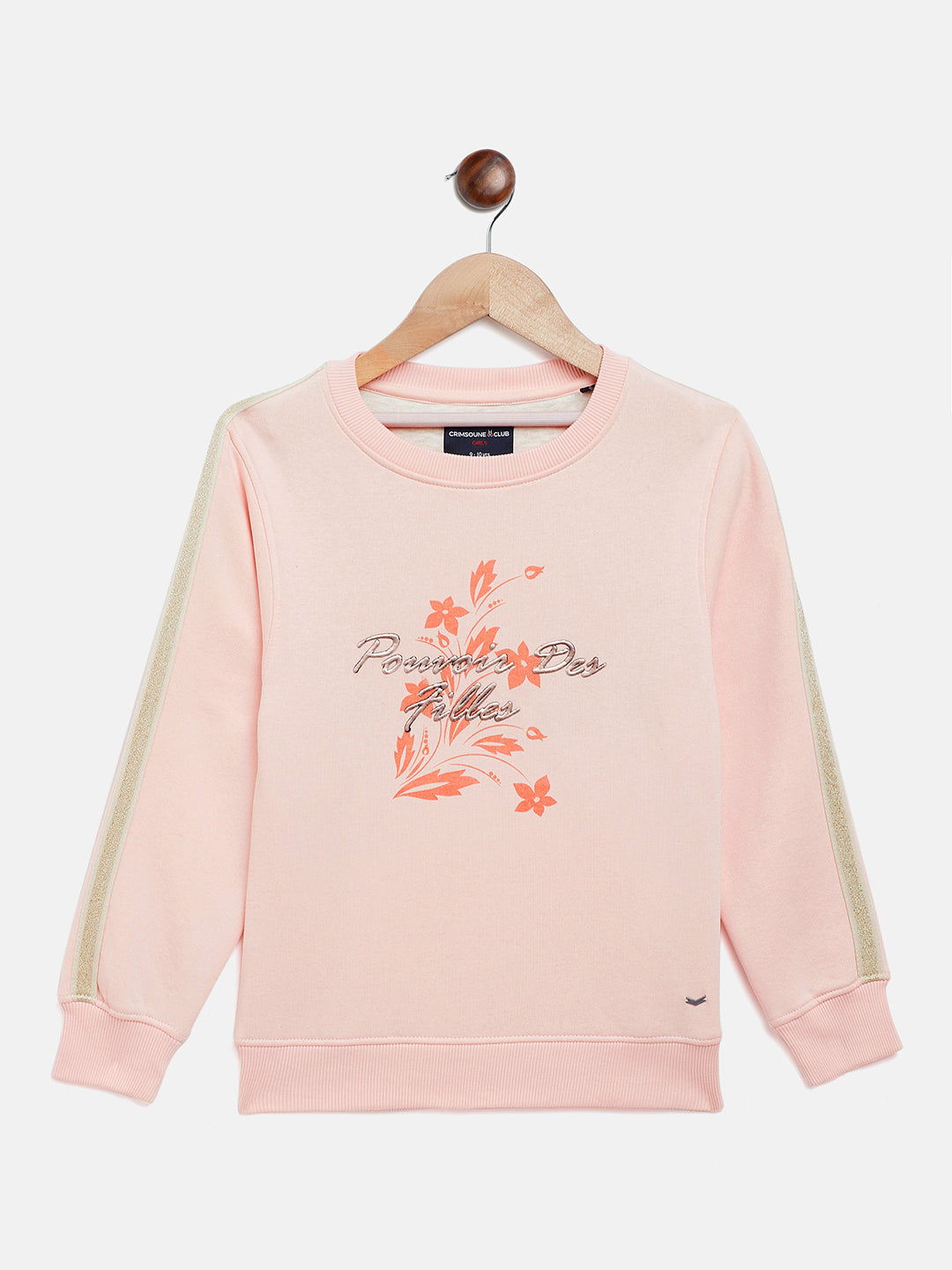 Pink Printed SweatShirt - Girls Sweatshirts