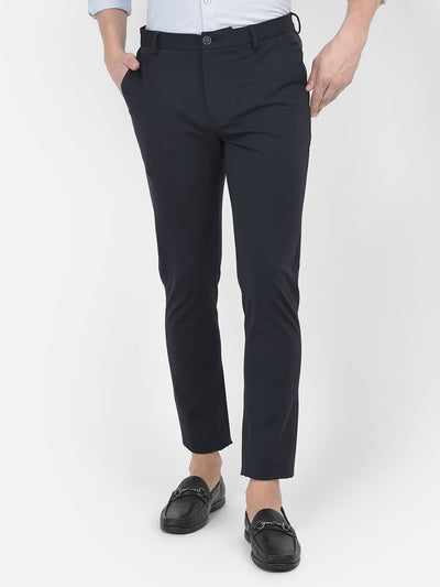   Plain Navy Blue Trousers