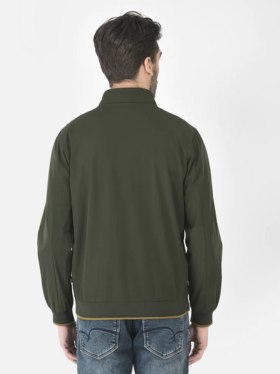  Olive Reversible Comic Jacket