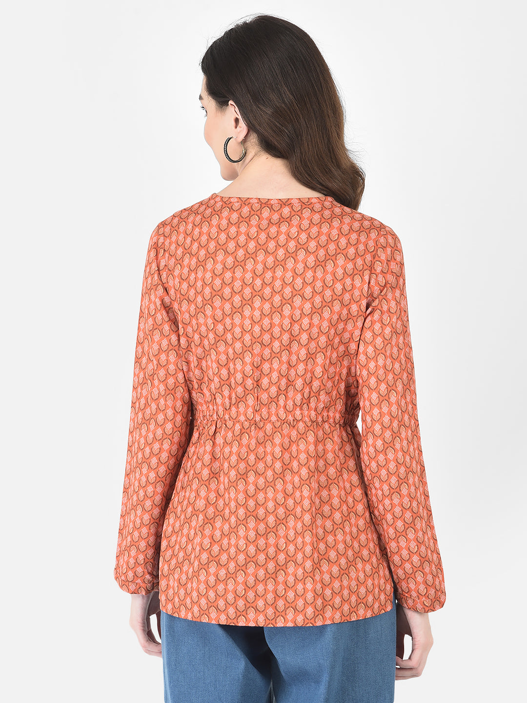 Orange Empire Top - Women Tops