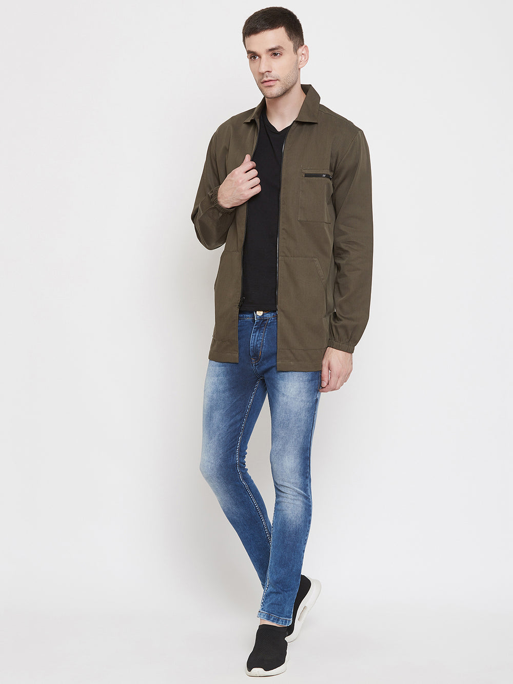 Full Sleeves Shacket - Men Shackets