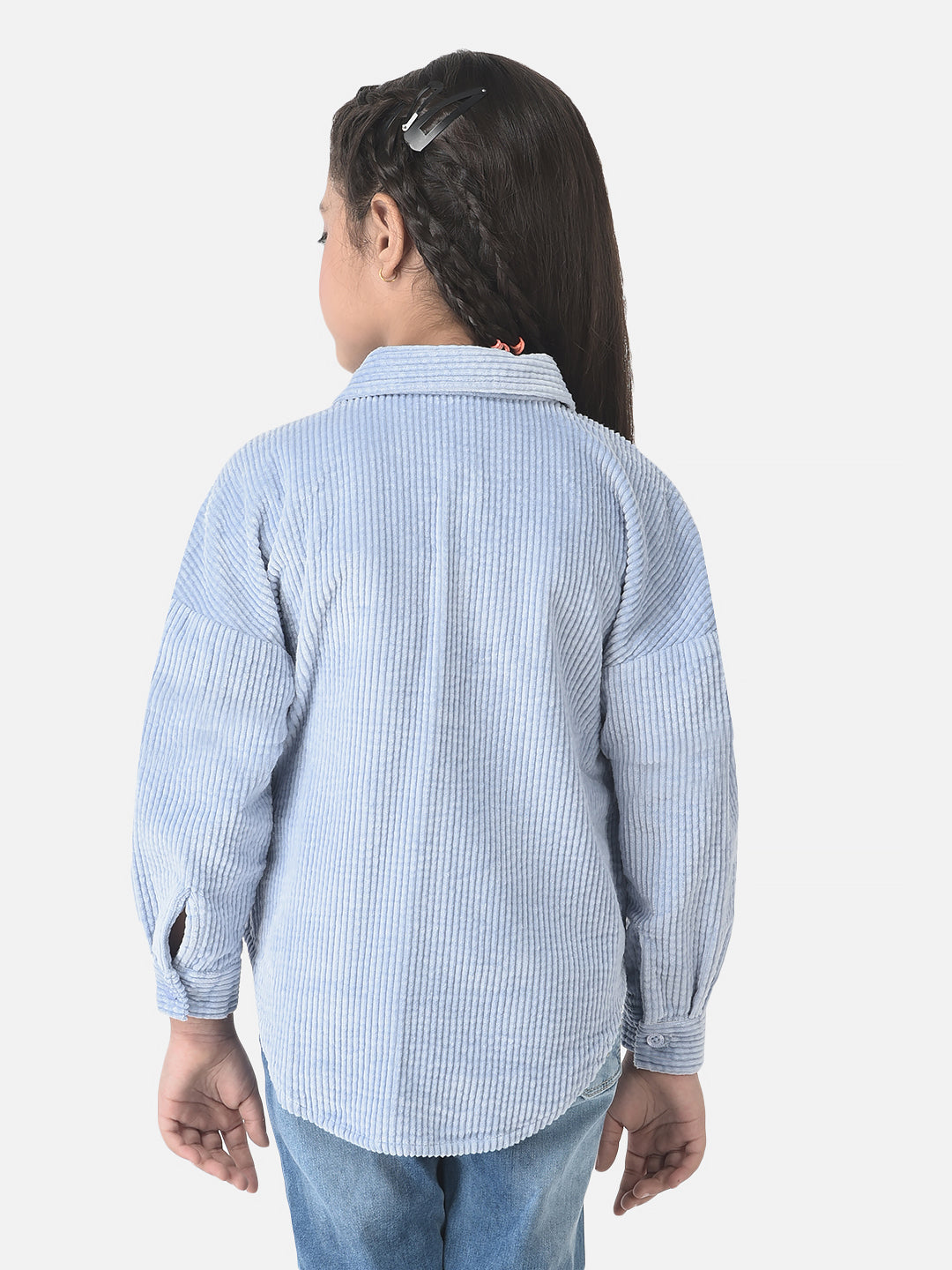  Blue Shirt in Corduroy