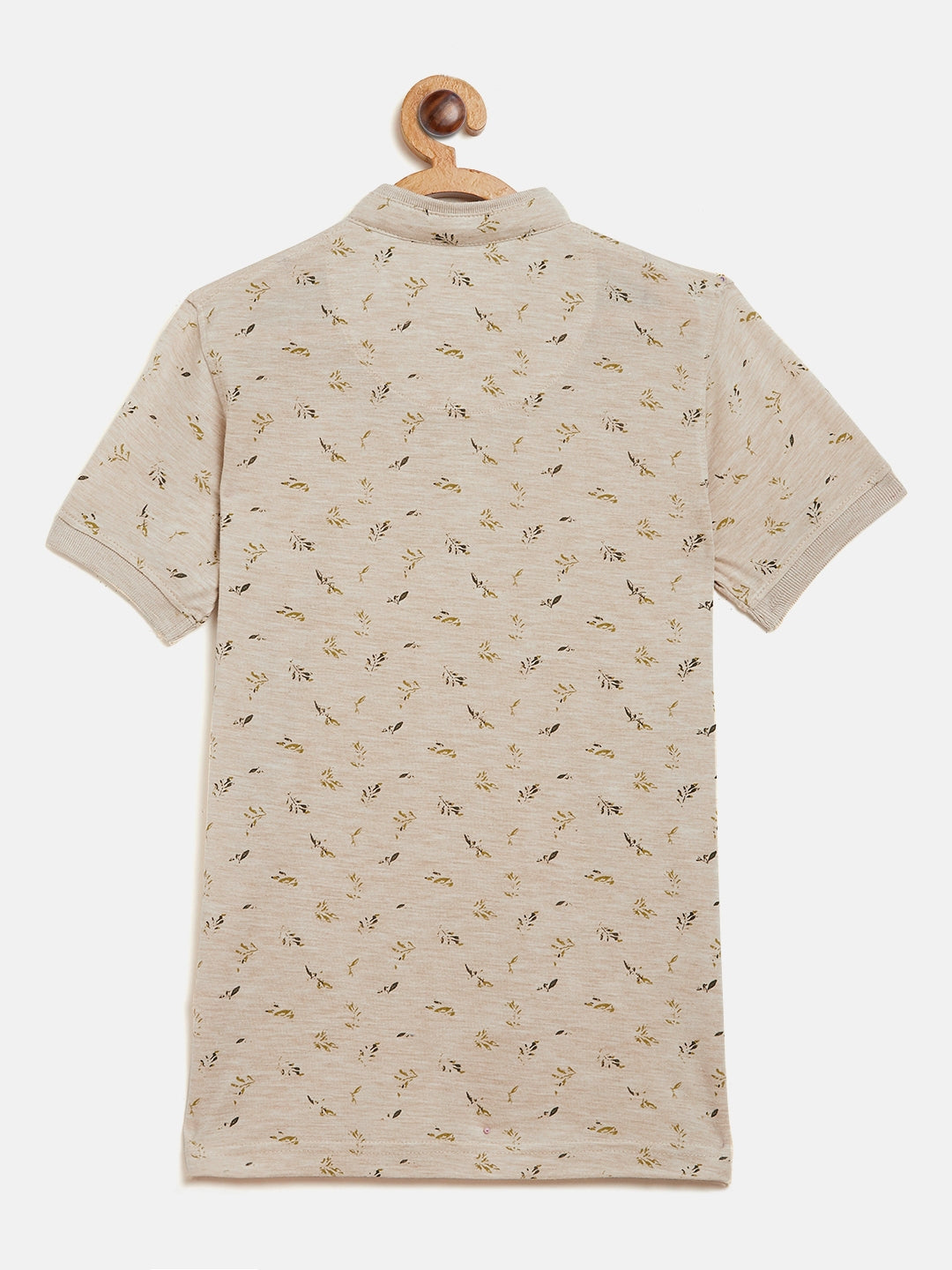 Beige Printed T-shirt - Boys T-Shirts