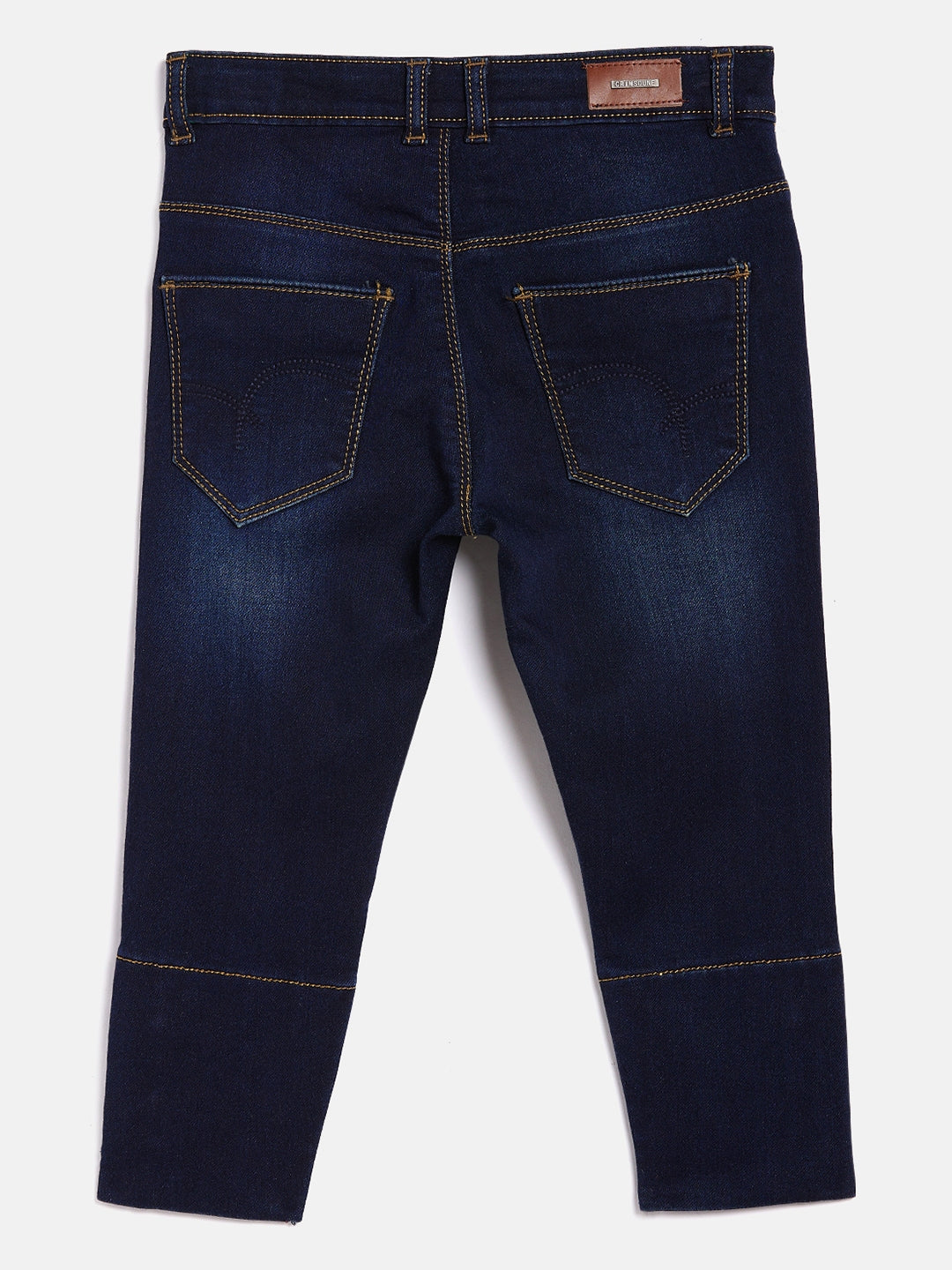 Blue Denim Capris - Girls Capris
