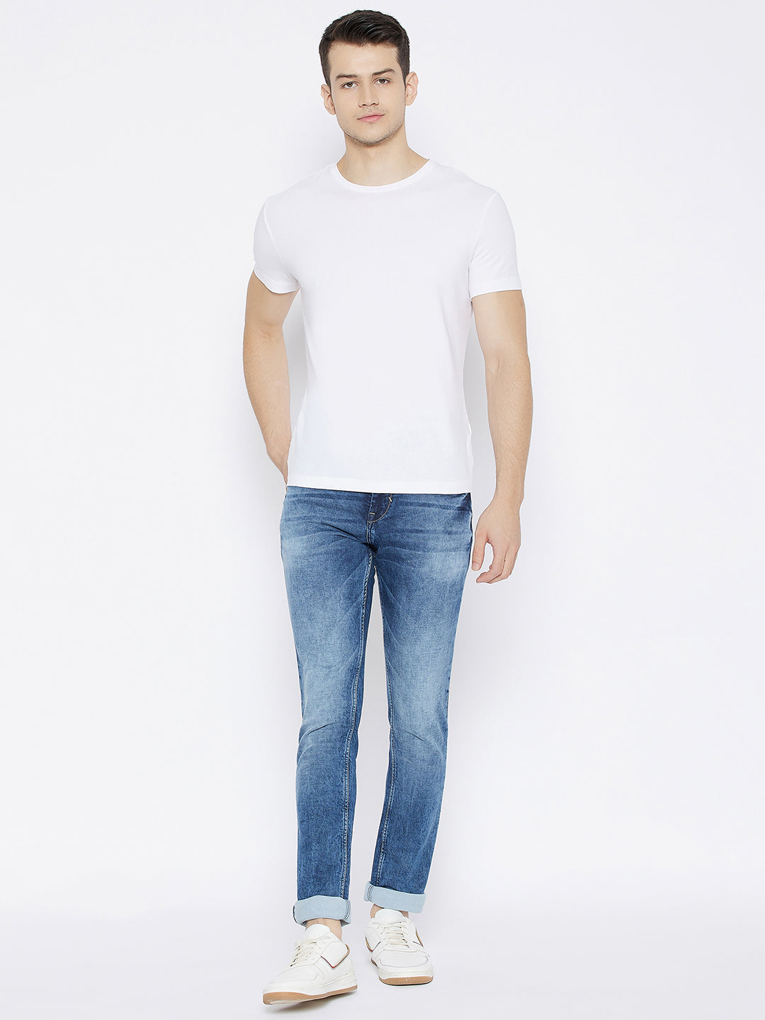 Blue Slim Fit Jeans - Men Jeans