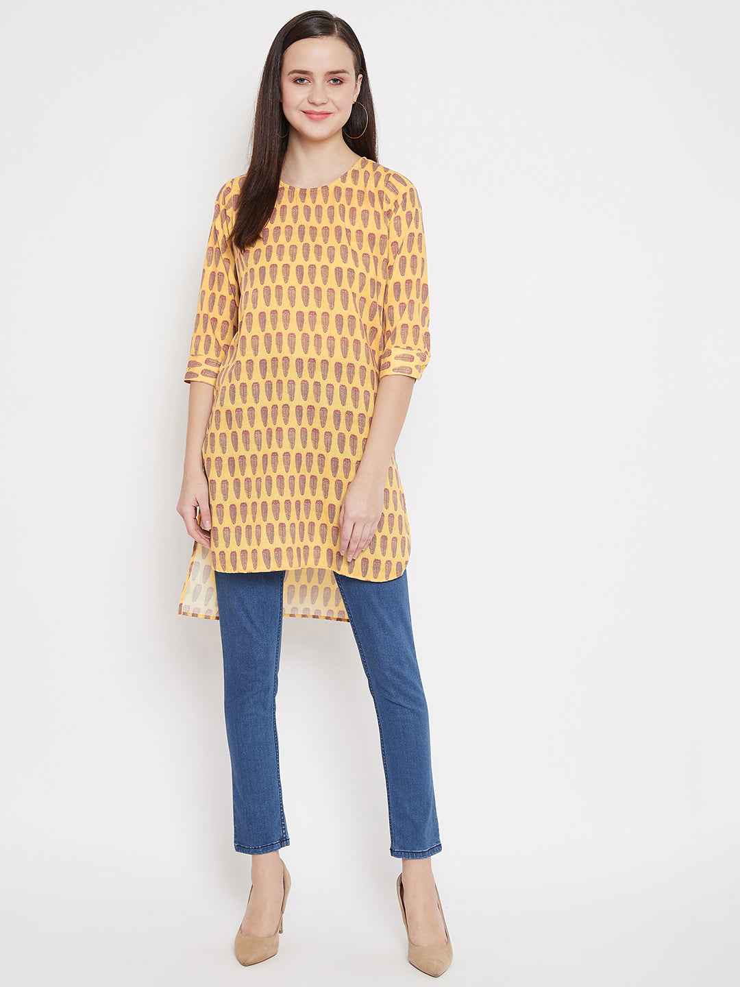 Asymmetrical tunic