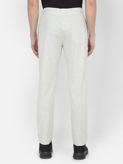  Minimal Ecru Melange Track Pants