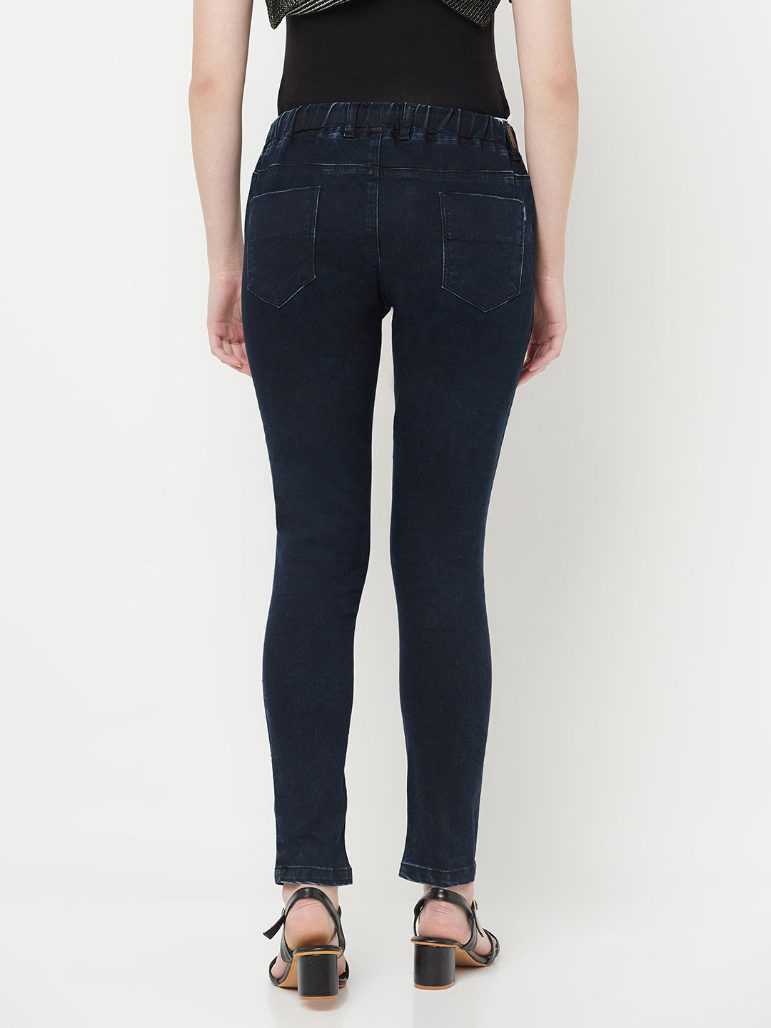 Navy Blue Jeans - Women Jeans
