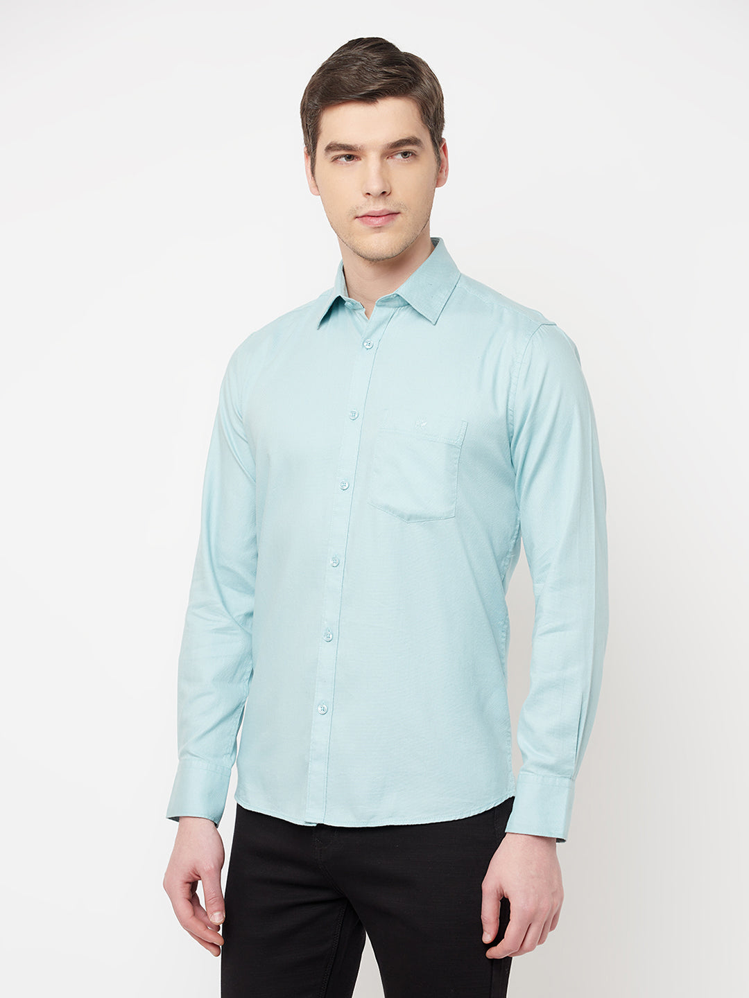 Blue Casual Shirt - Men Shirts