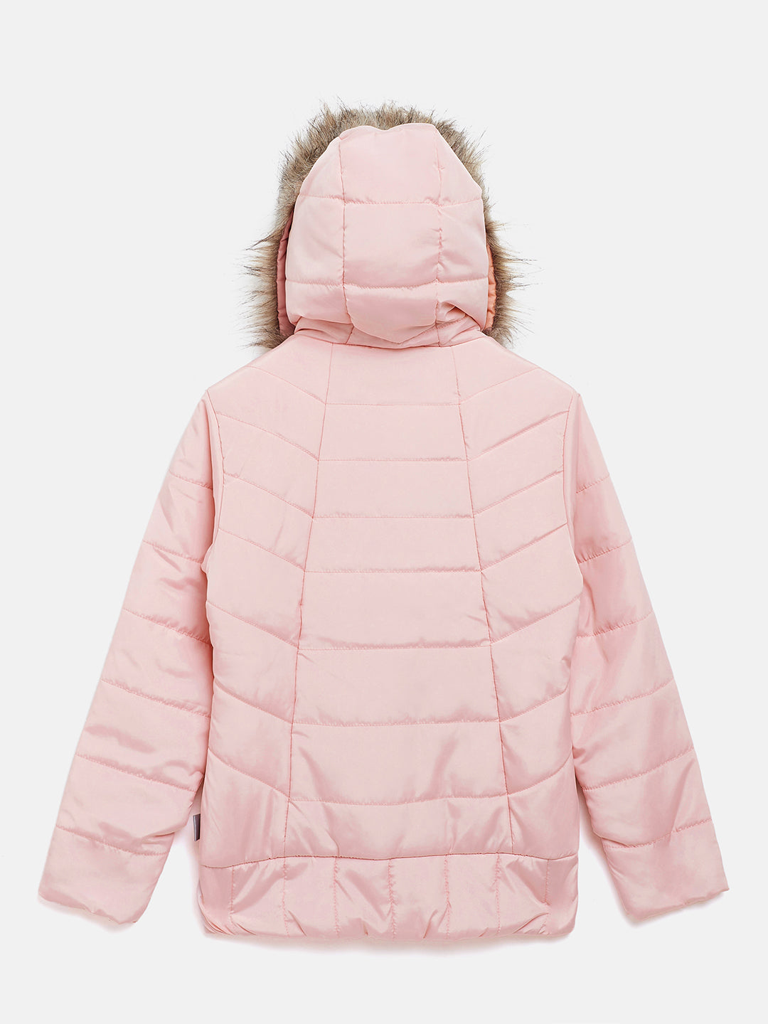 Pink Hooded Jacket - Girls Jackets