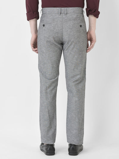  Dark Melange Grey Trousers