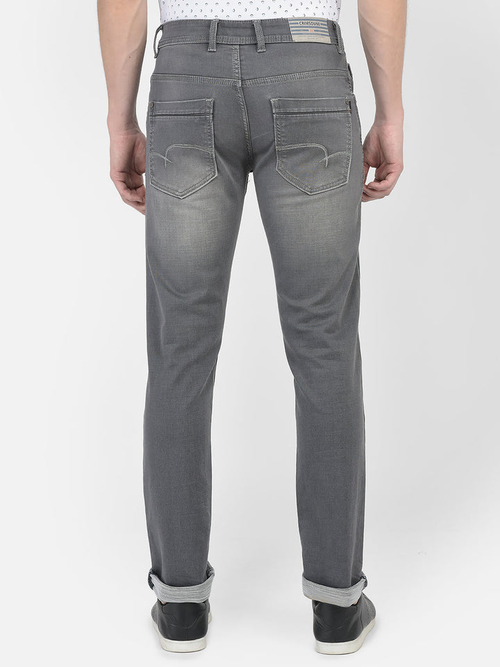  Light-Washed Grey Denims