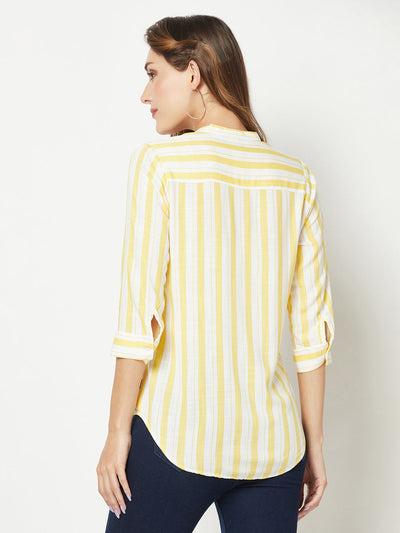  Yellow Striped Shirt