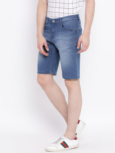 Blue shorts - Men Shorts