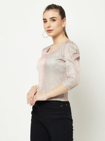  Pink Shimmer Top