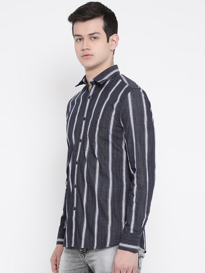 Striped Full Sleeves Slim Fit shirt - Men Shirts