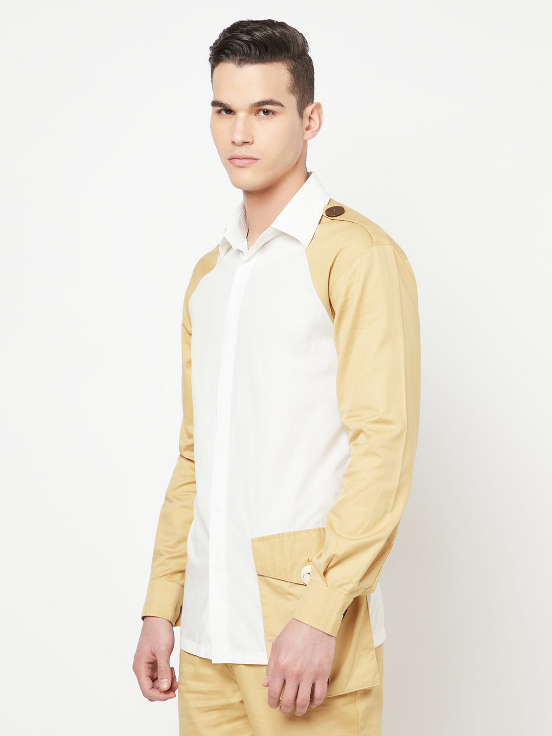 Nikhil Thampi Safari Shirt - Men Shirts