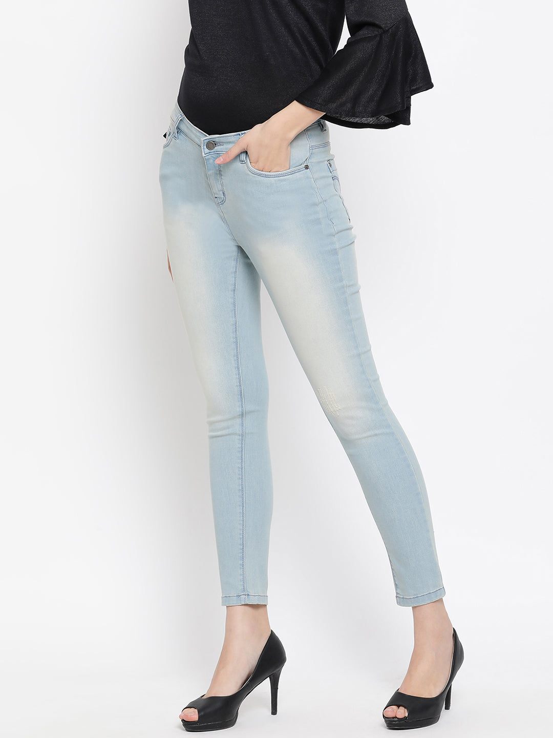 Akasa Stonewash Denim - Women Jeans