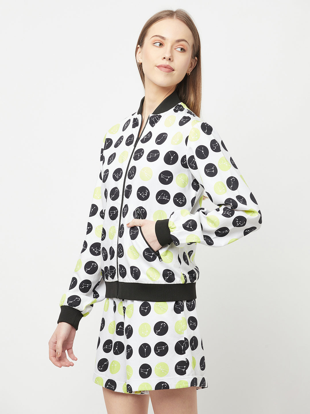 Nikhil Thampi Polka Parka Jacket - Women Jacket