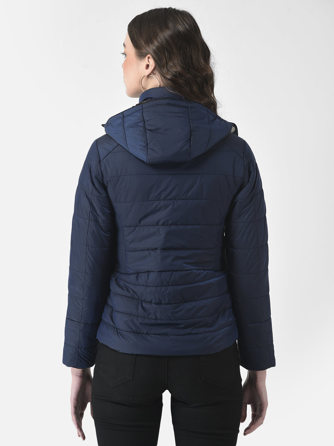  Royal Blue Padded Jacket
