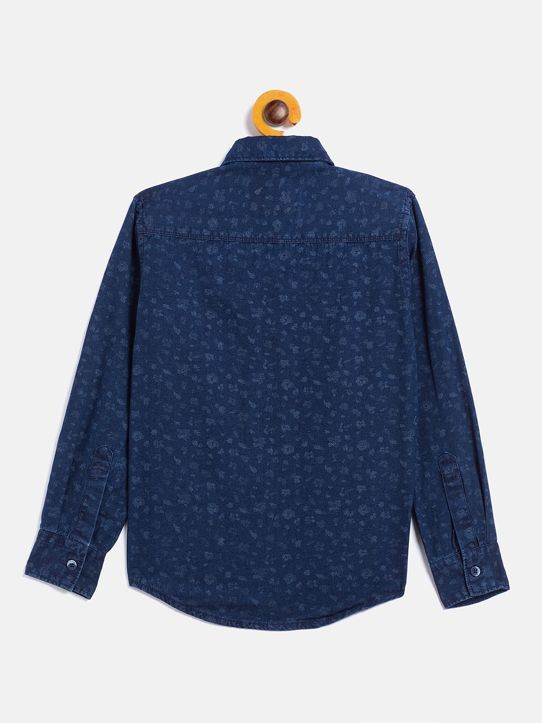 Blue Printed Casual Shirt - Boys Shirts