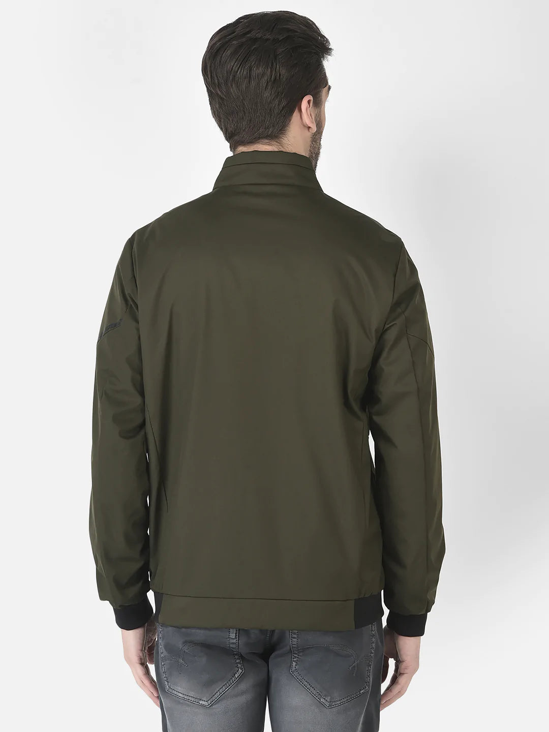  Olive Green Bomber Jacket