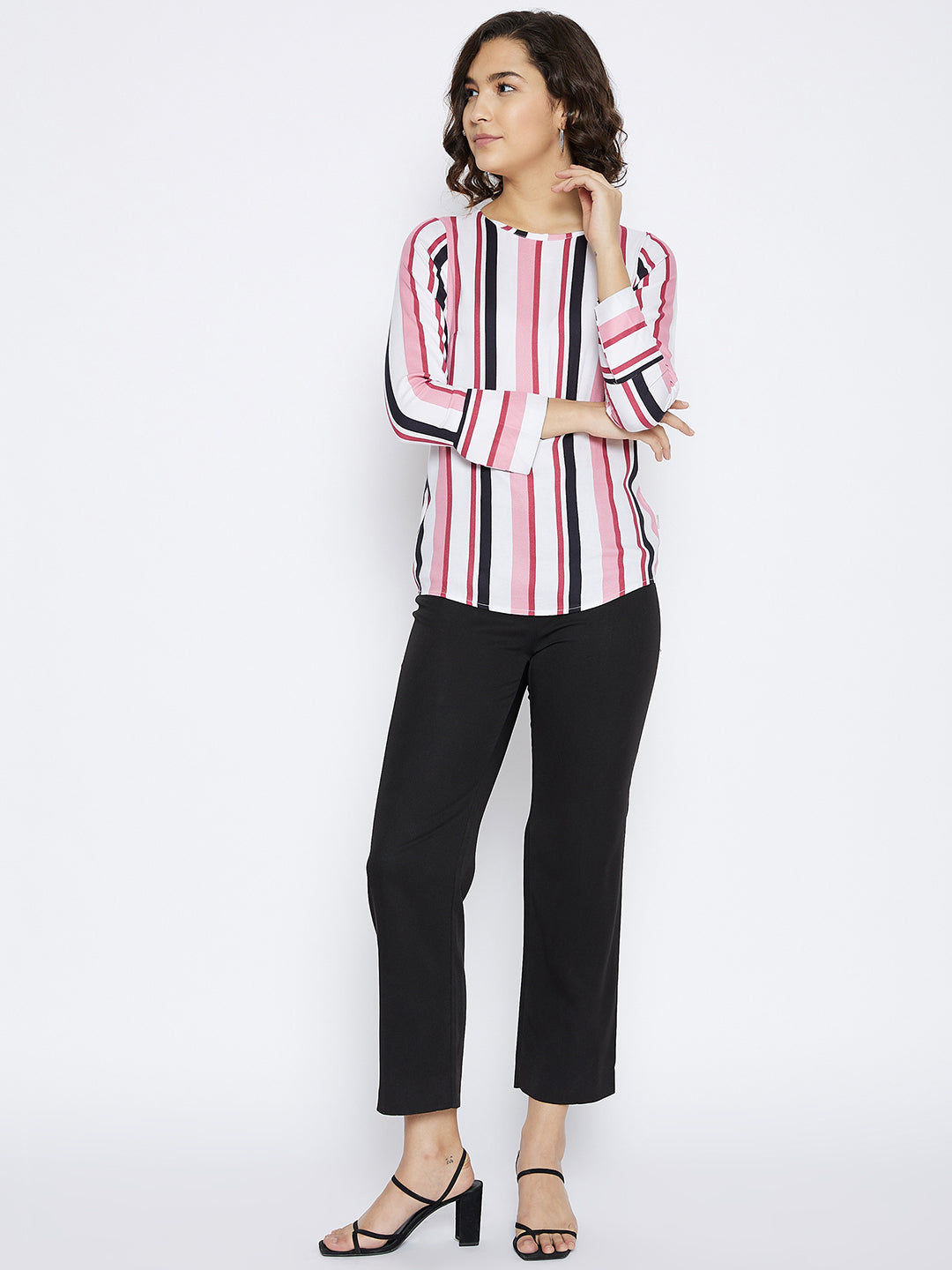 Multi Striped Top - Women Tops